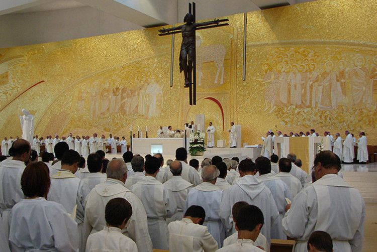 Basilica of the Holy Trinity in Fatima, Portugal